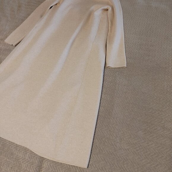 Max Sport Women's Long Cardigan Sweater, Color: Heather Stone, Size: Small - Picture 7 of 16